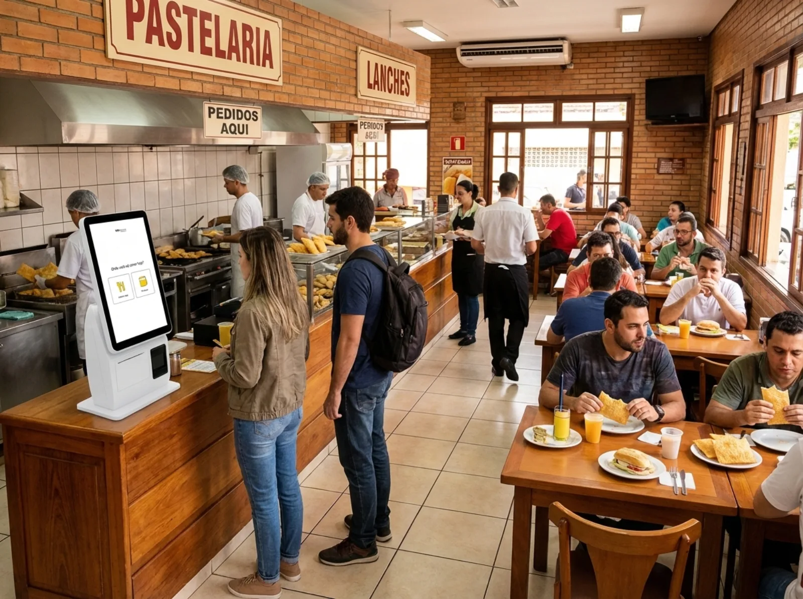 Pastelarias com autoatendimento